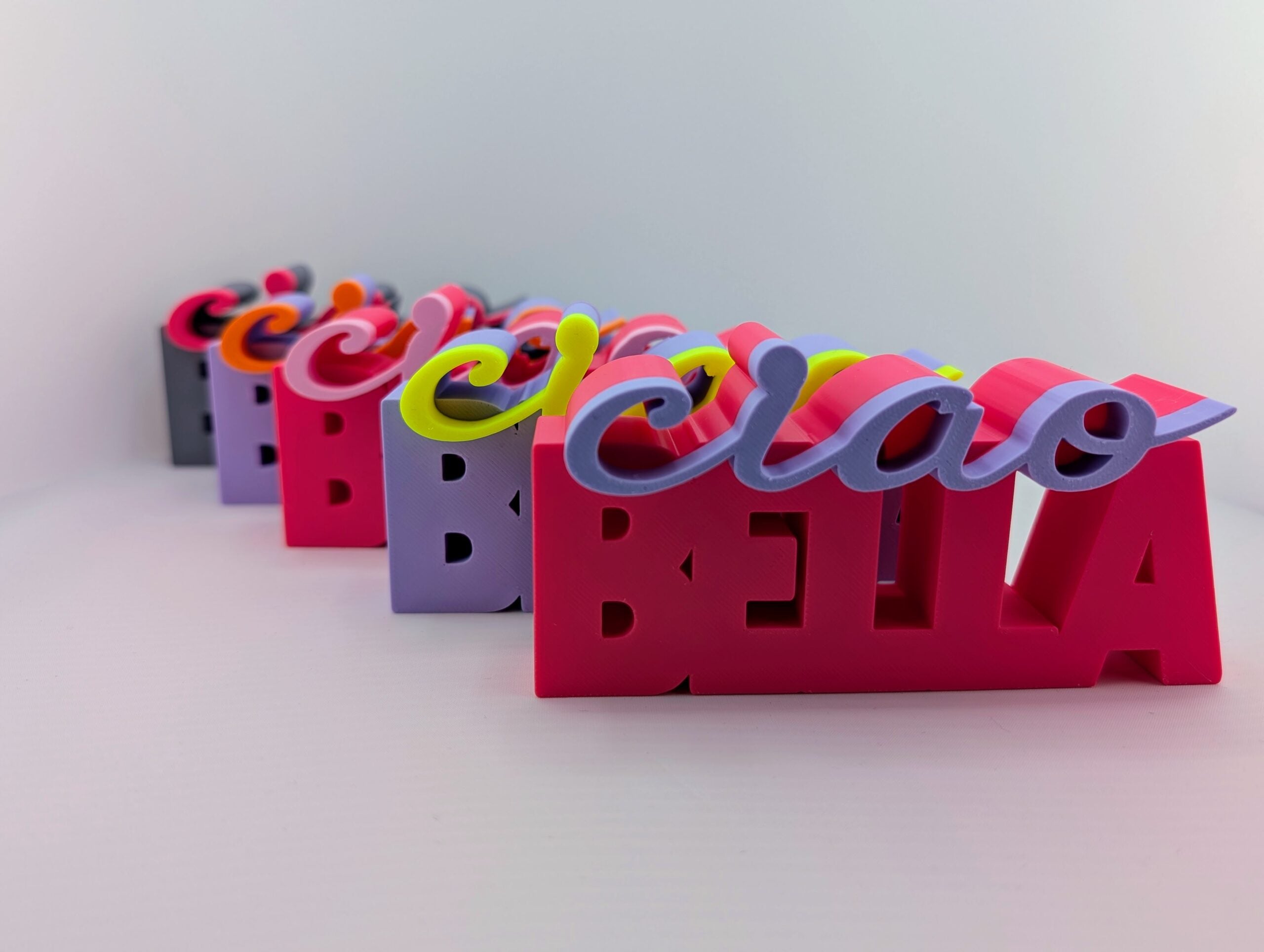 Schriftzug - ciao bella