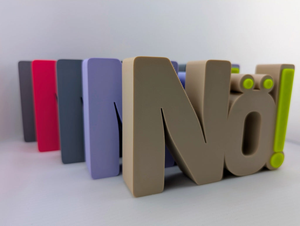Schriftzug - Nö!
