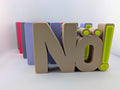 Schriftzug - Nö!