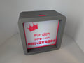 bymelli moodcube grau mit moodplate "für dich immer noch prinzessin!"